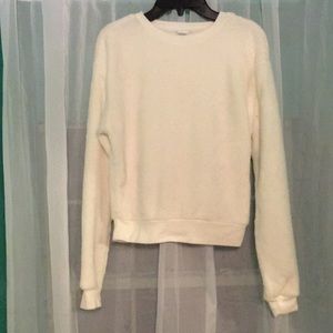 soft white ross sweater